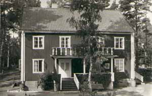 Historiskt fotografi från Frösunda ålderdomshem
